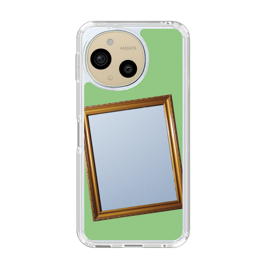 Slim Protection Case［ Photo Frame - Light Green ］
