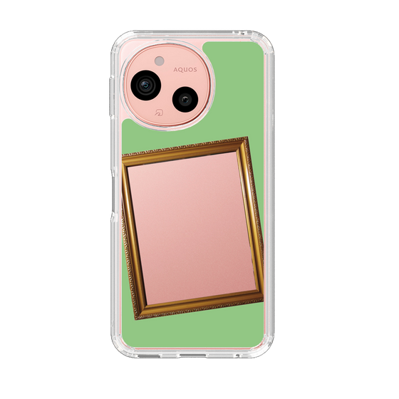 Slim Protection Case［ Photo Frame - Light Green ］