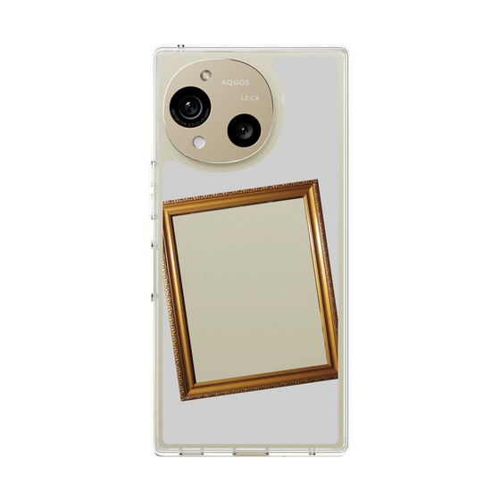 Slim Protection Case［ Photo Frame - Light Gray ］