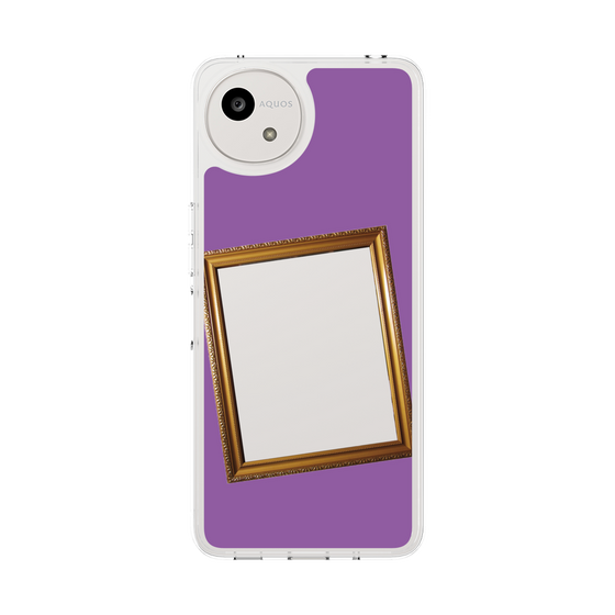 Slim Protection Case［ Photo Frame - Purple ］