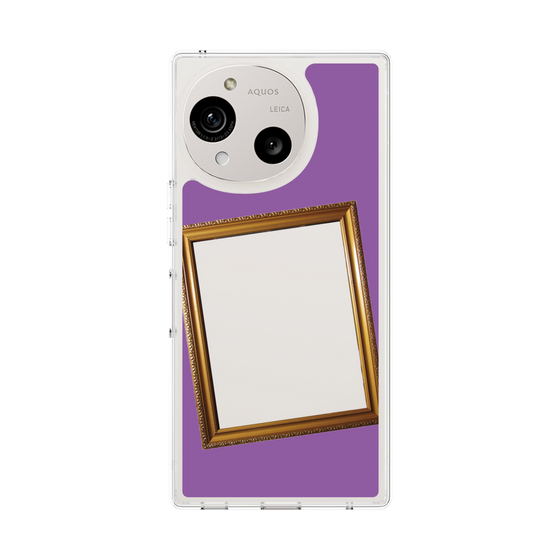 Slim Protection Case［ Photo Frame - Purple ］
