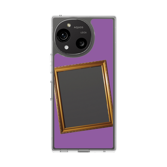 Slim Protection Case［ Photo Frame - Purple ］