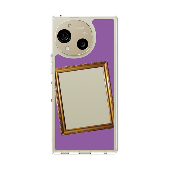 Slim Protection Case［ Photo Frame - Purple ］
