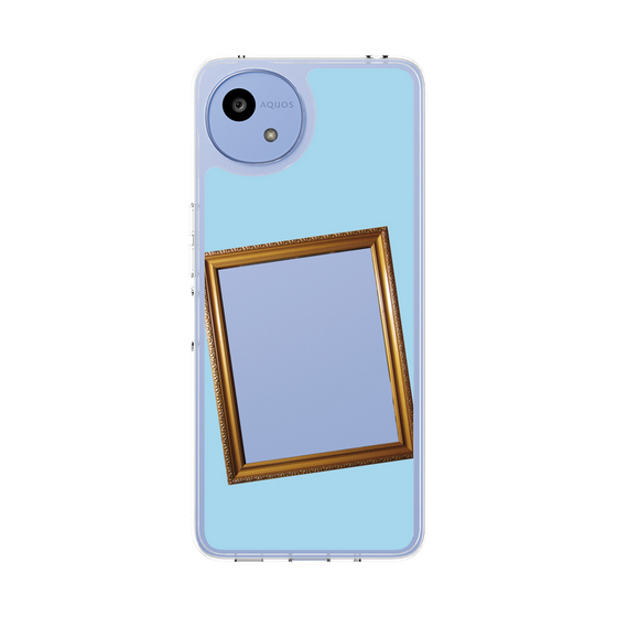 Slim Protection Case［ Photo Frame - Light Blue ］