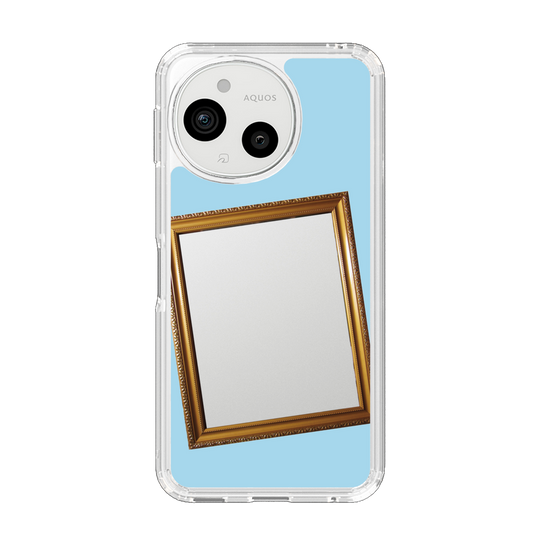 Slim Protection Case［ Photo Frame - Light Blue ］