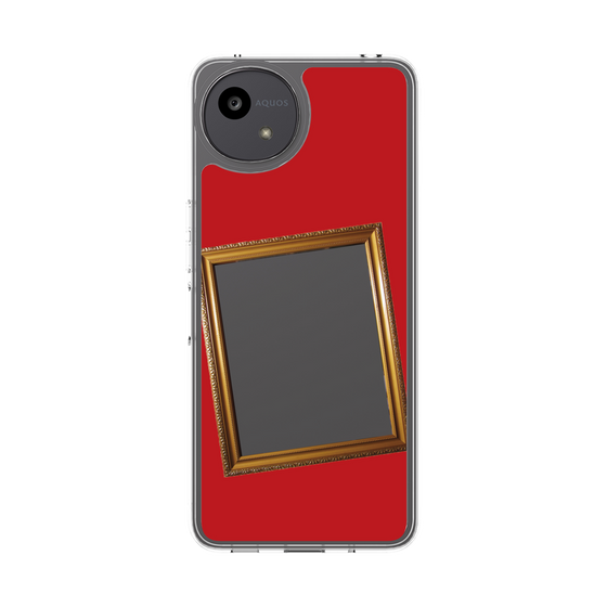Slim Protection Case［ Photo Frame - Red ］