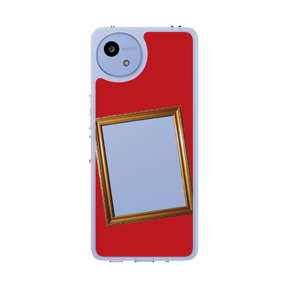 Slim Protection Case［ Photo Frame - Red ］