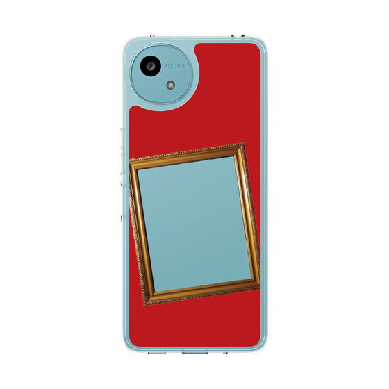 Slim Protection Case［ Photo Frame - Red ］