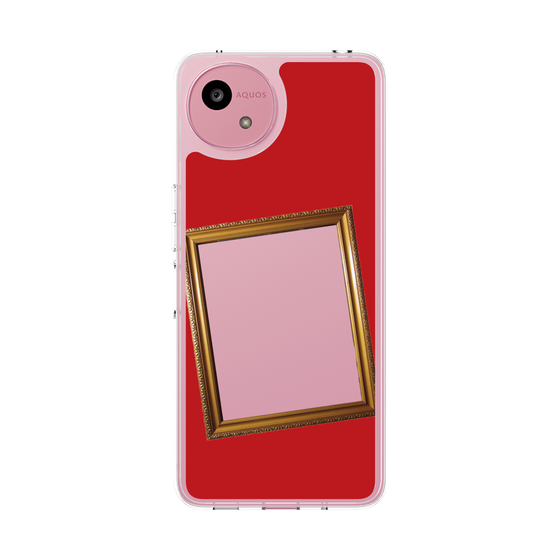 Slim Protection Case［ Photo Frame - Red ］