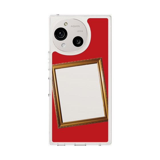 Slim Protection Case［ Photo Frame - Red ］
