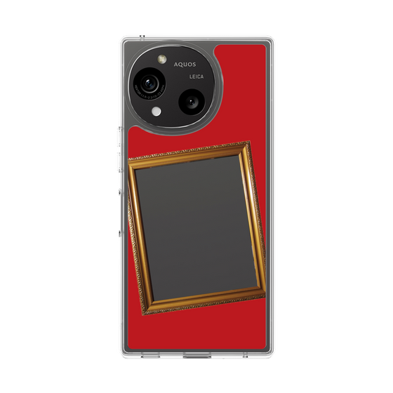 Slim Protection Case［ Photo Frame - Red ］