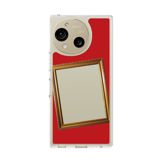 Slim Protection Case［ Photo Frame - Red ］
