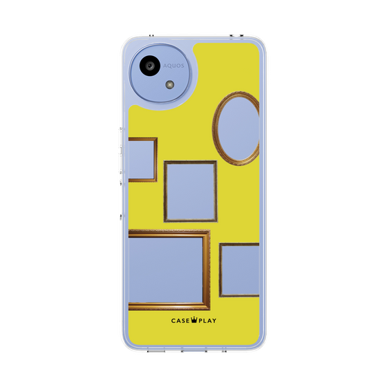 Slim Protection Case［ Photo Frames - Yellow ］