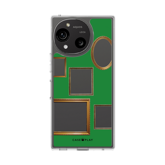 Slim Protection Case［ Photo Frames - Green ］