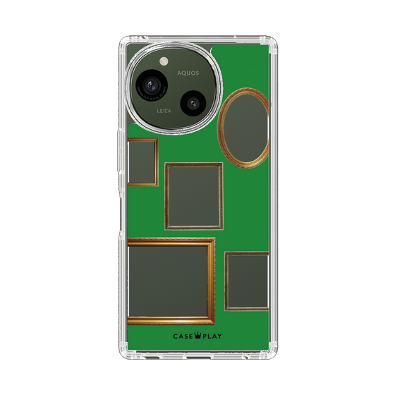 Slim Protection Case［ Photo Frames - Green ］