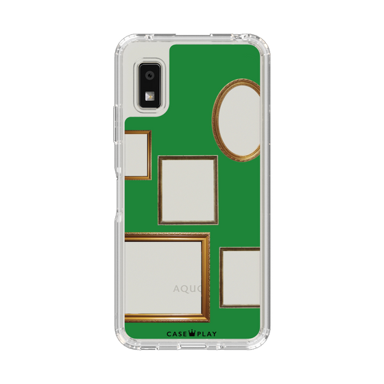 Slim Protection Case［ Photo Frames - Green ］