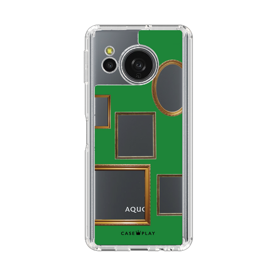 Slim Protection Case［ Photo Frames - Green ］