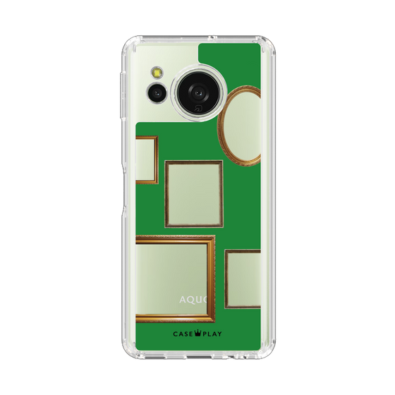 Slim Protection Case［ Photo Frames - Green ］