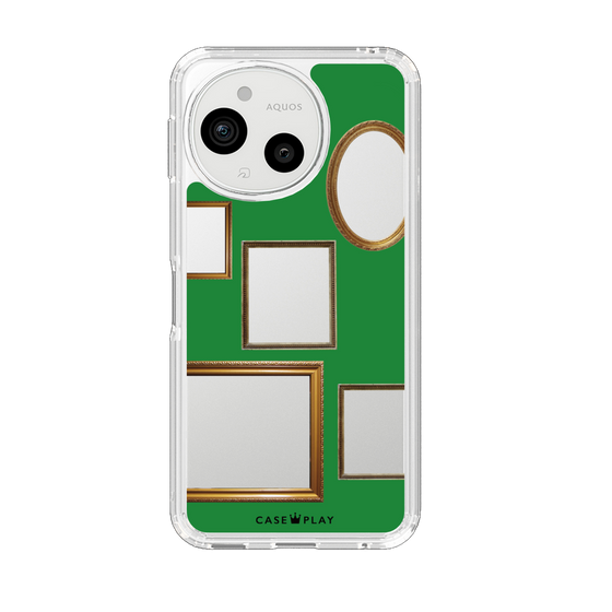 Slim Protection Case［ Photo Frames - Green ］