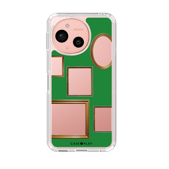 Slim Protection Case［ Photo Frames - Green ］