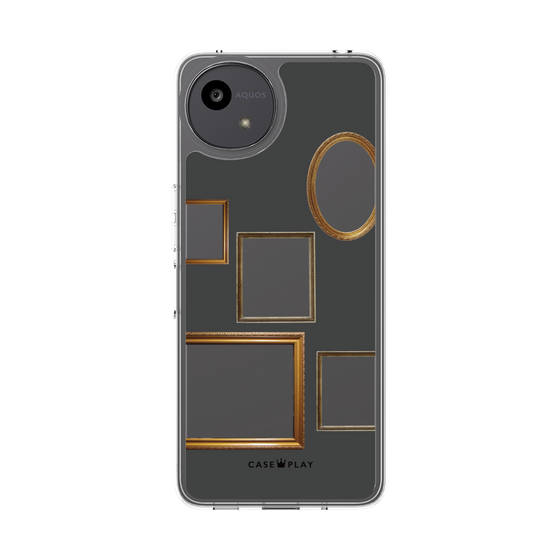 Slim Protection Case［ Photo Frames - Gray ］