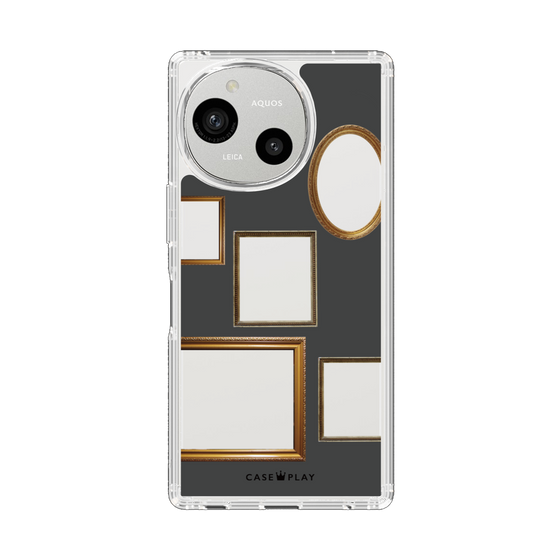 Slim Protection Case［ Photo Frames - Gray ］