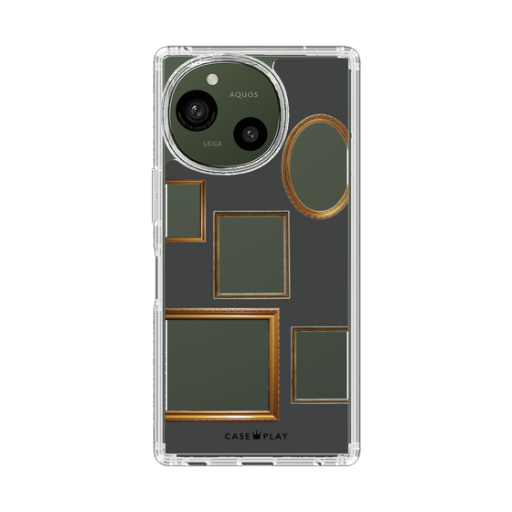 Slim Protection Case［ Photo Frames - Gray ］