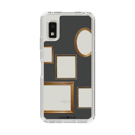 Slim Protection Case［ Photo Frames - Gray ］