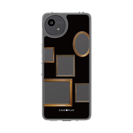 Slim Protection Case［ Photo Frames - Black ］