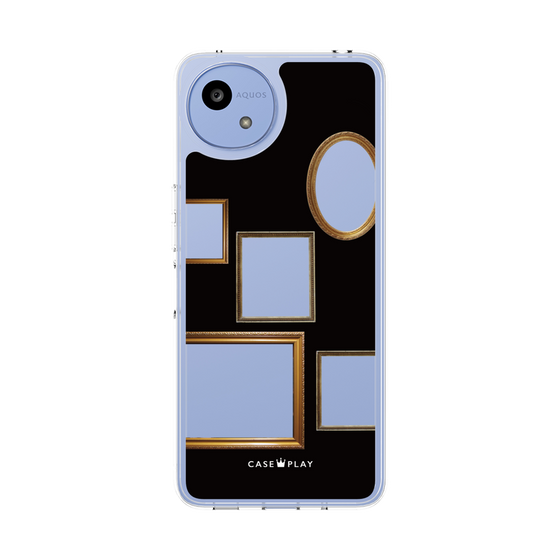 Slim Protection Case［ Photo Frames - Black ］