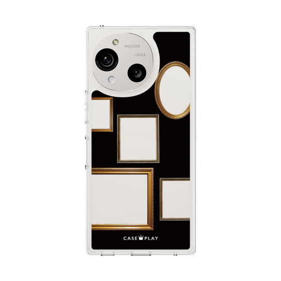 Slim Protection Case［ Photo Frames - Black ］