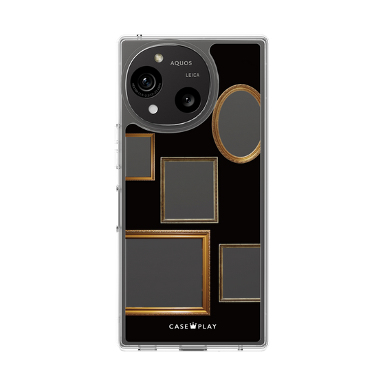 Slim Protection Case［ Photo Frames - Black ］