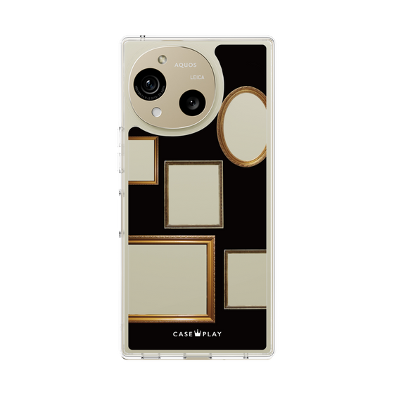 Slim Protection Case［ Photo Frames - Black ］