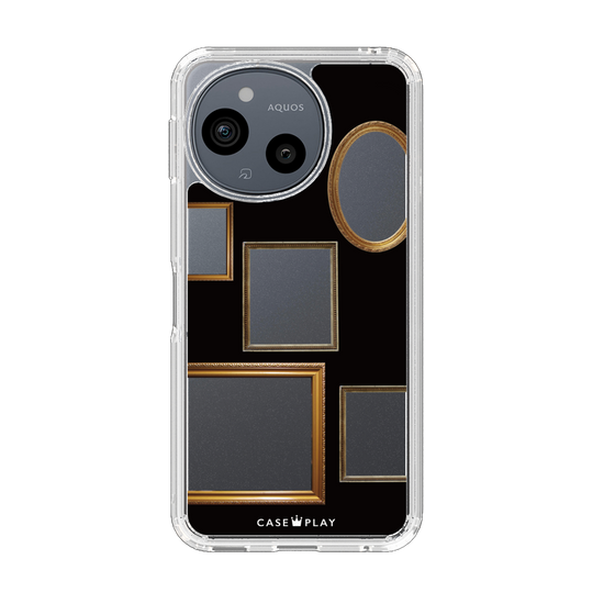 Slim Protection Case［ Photo Frames - Black ］