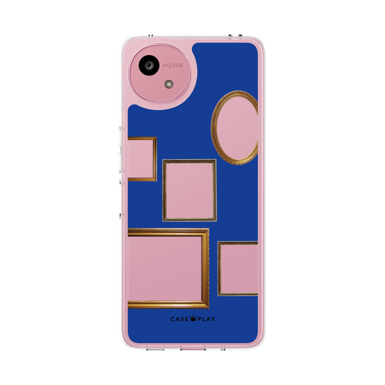 Slim Protection Case［ Photo Frames - Blue ］