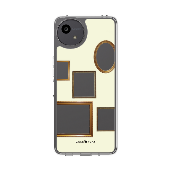 Slim Protection Case［ Photo Frames - Ivory ］