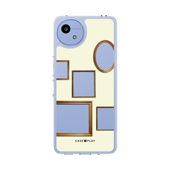 Slim Protection Case［ Photo Frames - Ivory ］