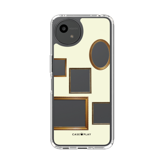 Slim Protection Case［ Photo Frames - Ivory ］