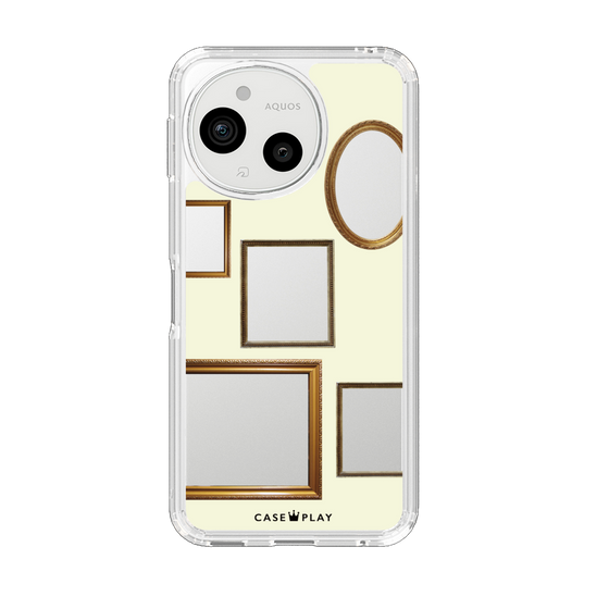 Slim Protection Case［ Photo Frames - Ivory ］