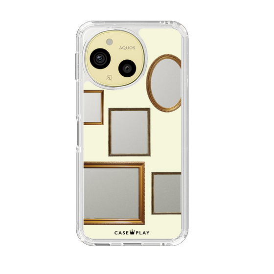 Slim Protection Case［ Photo Frames - Ivory ］