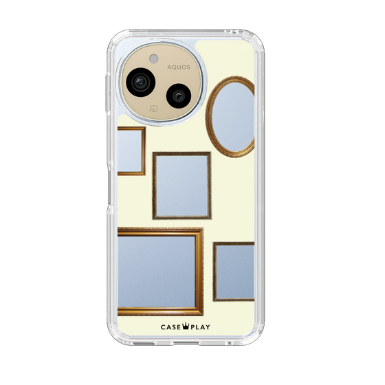 Slim Protection Case［ Photo Frames - Ivory ］