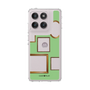 Slim Protection Case［ Photo Frames - Light Green ］