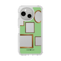 Slim Protection Case［ Photo Frames - Light Green ］