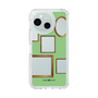Slim Protection Case［ Photo Frames - Light Green ］