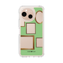 Slim Protection Case［ Photo Frames - Light Green ］