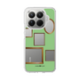 Slim Protection Case［ Photo Frames - Light Green ］