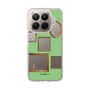 Slim Protection Case［ Photo Frames - Light Green ］