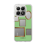 Slim Protection Case［ Photo Frames - Light Green ］