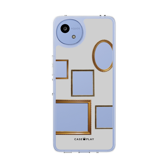 Slim Protection Case［ Photo Frames - Light Gray ］