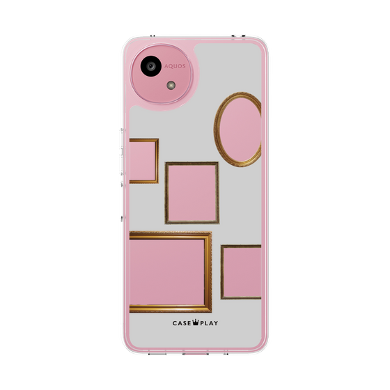 Slim Protection Case［ Photo Frames - Light Gray ］